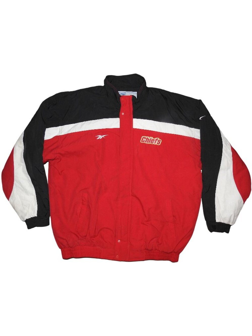 Vintage 1990s Kansas City Chiefs Reebok NFL Pro Line Puffer Jacket Men's XXL